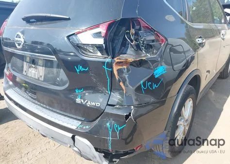 2017 Nissan Rogue Sv z USA, uszkodzony, nr VIN KNMAT2MV5HP563304